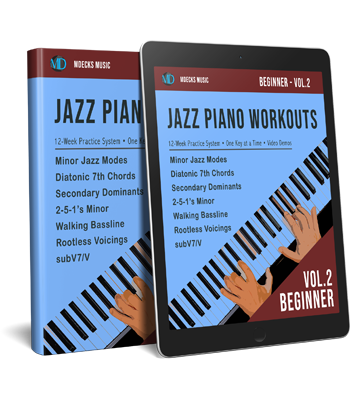 Jazz Piano Workouts Bgn-2 – mDecks Music