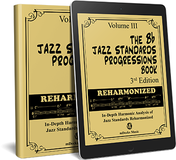 The Jazz Standards Progressions Book Reharmonized BB3 – mDecks Music