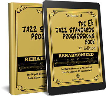 The Jazz Standards Progressions Book Reharmonized EB2 – mDecks Music