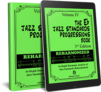The Jazz Standards Progressions Book Reharmonized EB4 – mDecks Music