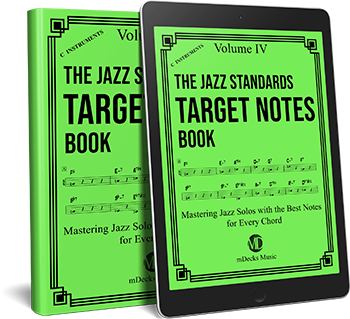 The Jazz Standards Target Notes Book C4 – mDecks Music