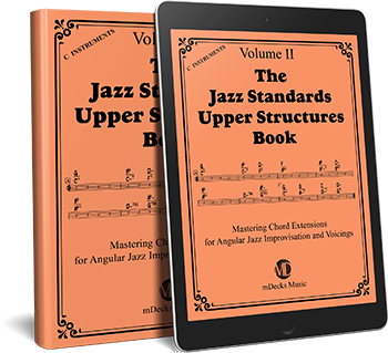 The Jazz Standards Upper Structures Lines Book C2 – mDecks Music