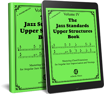 The Jazz Standards Upper Structures Lines Book C4 – mDecks Music