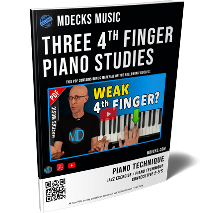 Three 4th Finger Piano Studies