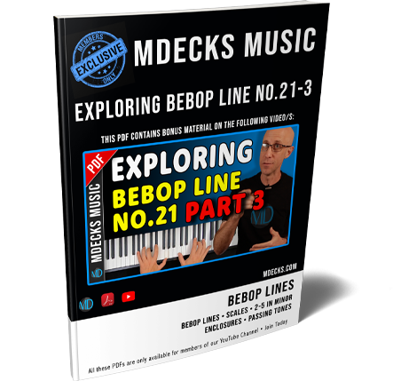 Exploring Bebop Line No.21-3