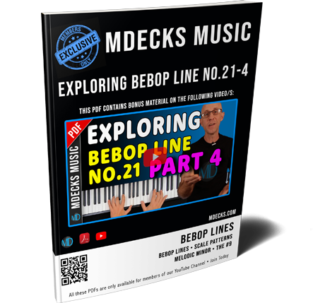 Exploring Bebop Line No.21-4