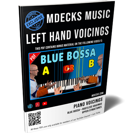 Left Hand Voicings (Blue Bossa)
