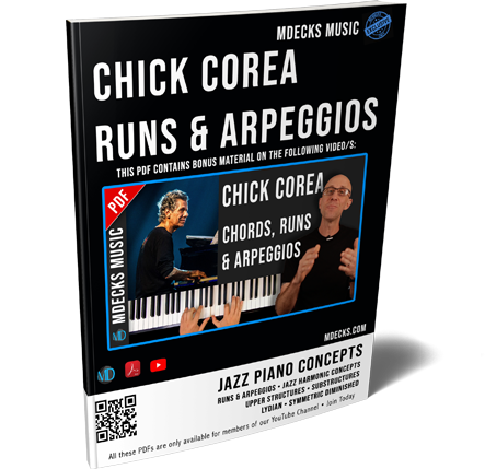 Chick Corea Runs & Arpeggios
