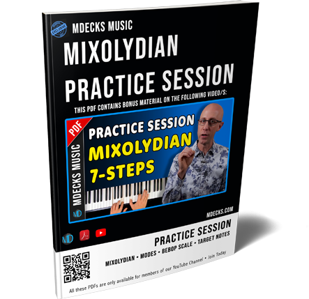 Mixolydian Practice Session
