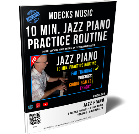 10 Min. Jazz Piano Practice Routine