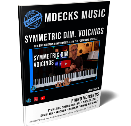 Symmetric Diminished Voicings