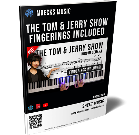 The Tom and Jerry Show with fingerings