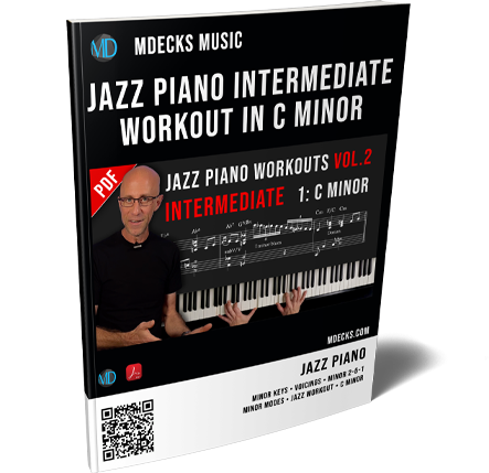 Jazz Piano Workouts Vol.2 — Lesson 1: C minor (Intermediate) – mDecks Music