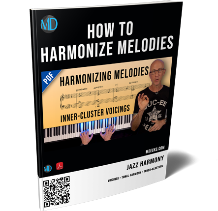 Harmonizing a Melody — Inner Clusters & Bill Evans 7sus4 Voicings (Lesson 358)